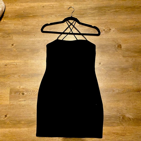 Tobi bodycon black mini dress - Picture 1 of 3